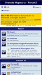 Mobile Screenshot of forum2.svenskahogwarts.com