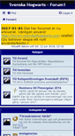 Mobile Screenshot of forum1.svenskahogwarts.com